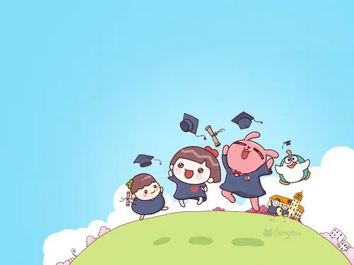 冷兔,毕业季,校园冷兔壁纸图片