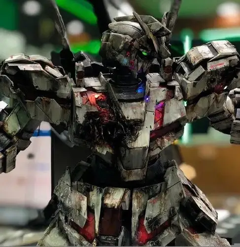 模玩控确定不是报废极致战损独角兽高达