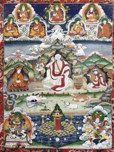 西藏文化集布达拉宫金顶上的建筑竟是财神手持物