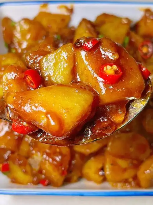 这样做的红烧土豆简直不要太好吃60贼下饭