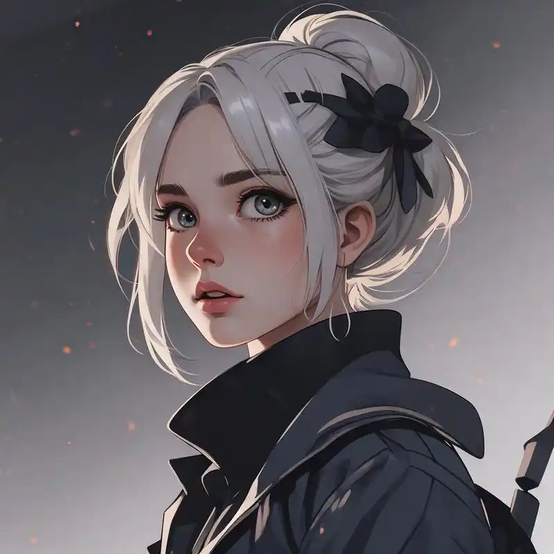 卡通女生头像,高冷又霸气99