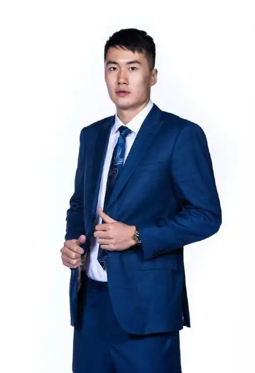 曾在广东男篮效力的周湛东.