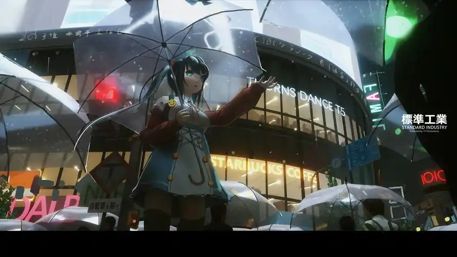 二次元美女精致唯美插画桌面壁纸_卡通动漫_壁纸下载_美桌网