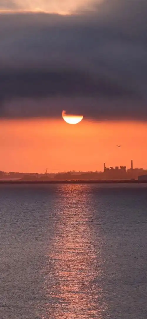 壁纸丨落日夕阳高清治愈壁纸