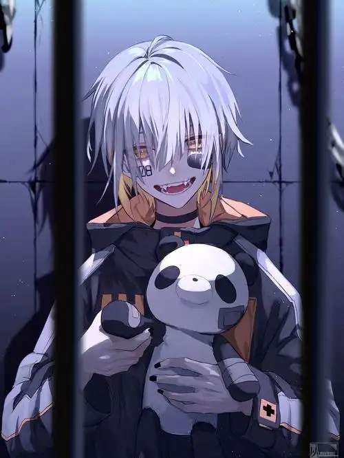 动漫男头白毛男头赞评论更多