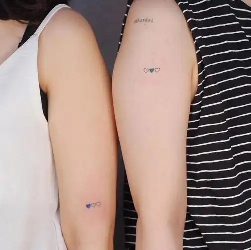 mini情侣小纹身