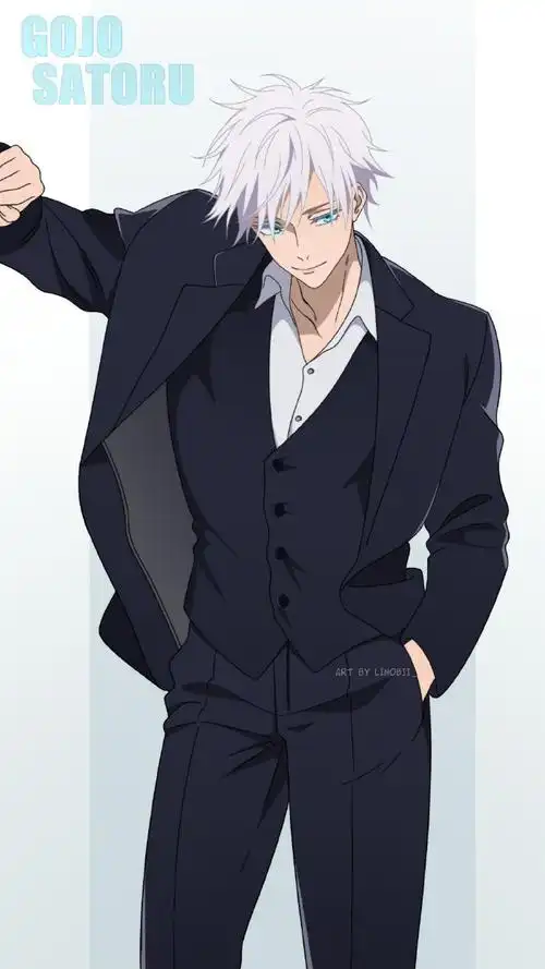 西装版五条悟&夏油杰    #咒术回战##动漫#  twi:linobii