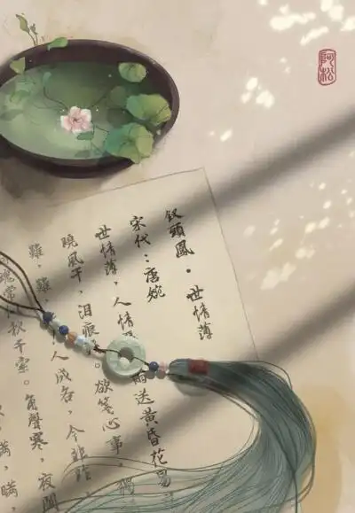 古风壁纸或聊天背景.