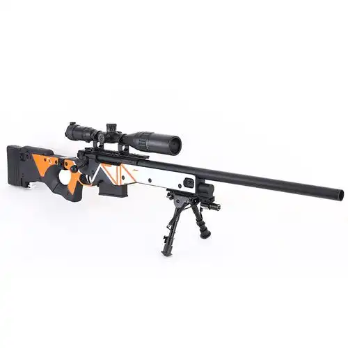 捷鹰awm软弹枪金属爆改尼龙抛壳男孩成人大号狙击吃鸡玩具模型枪