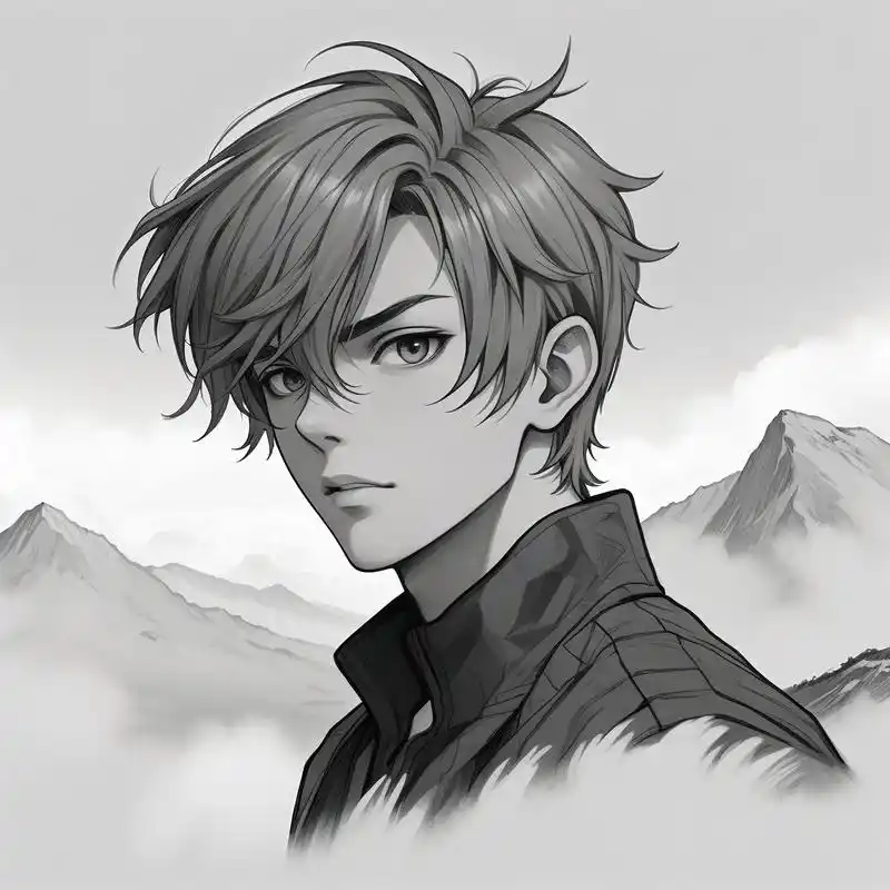 速来领取99 今天给大家带来一组孤独高冷风格的动漫男头像,每一个都