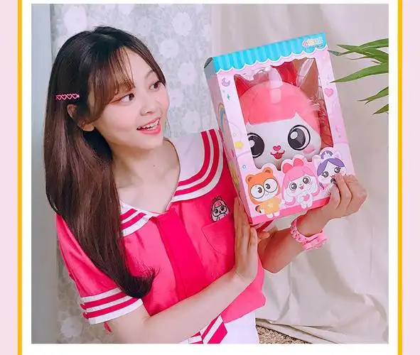 悦悦坐姿小伶魔法世界玩具布娃娃儿童毛绒玩偶生日礼物女生床上睡觉