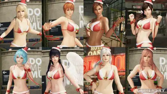 《死或生6》性感圣诞比基尼上线 steam售价153元