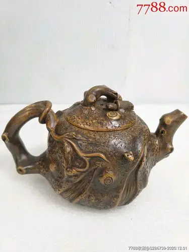 名人范丽华作品,手绘花老紫砂壶,包存完整,精美绝伦,全品-紫砂壶-7788
