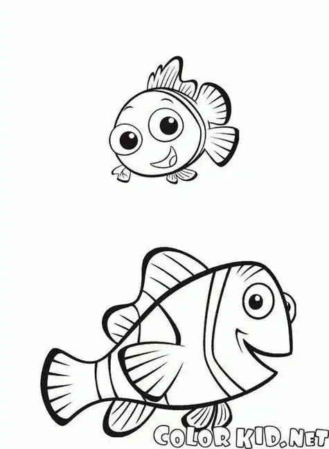 手绘鱼简笔画可爱