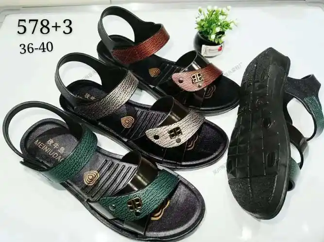 2020新款女款凉鞋越南凉鞋跑江湖摆地摊沙滩批发jt-578 3