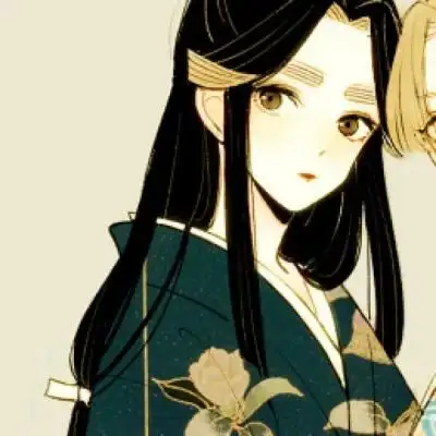 手绘古风超a闺蜜头像别忘了微笑啊