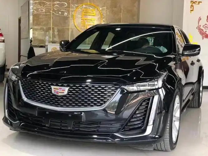 保定2021年3月凯迪拉克ct52021款28t技术型黑色手自一体