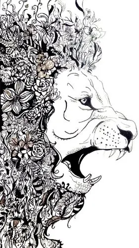 绘画专业班课程回顾 | 动物创意黑白装饰画