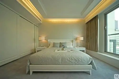 简约卧室吊顶装修效果图