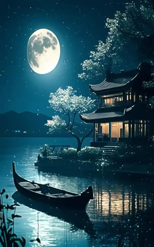 邀你看夜景 #静心聆听享受一下片刻的宁静 #治愈系风景壁纸 - 抖音