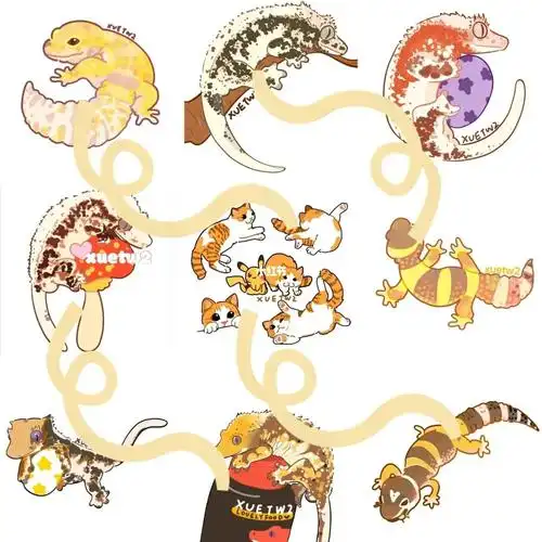 已经抽完啦,大家可以蹲蹲下次#无偿  #爬宠  #睫角守宫  #豹纹守宫