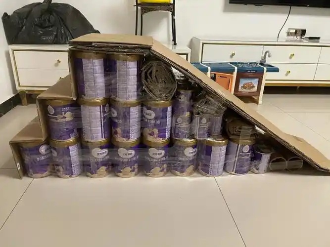 奶粉罐滑梯终于成了