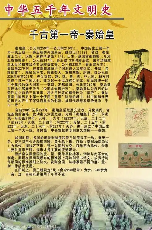 千古第一帝秦始皇图片