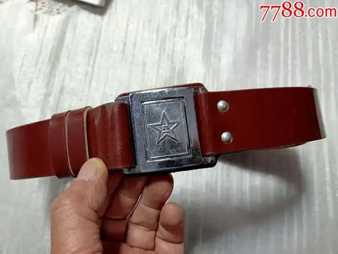 好品军用武装带823,3521厂生产的,接近全新品,品相如图_腰链/腰带_一
