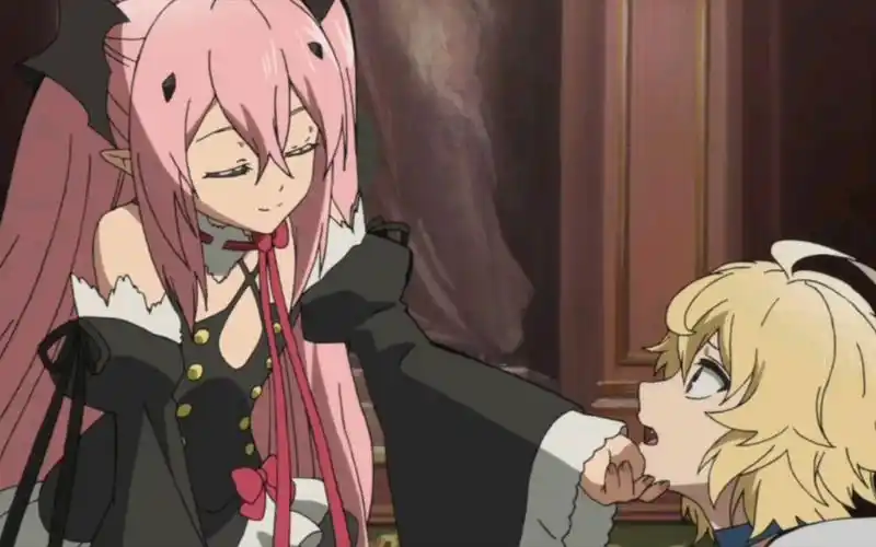 终结的炽天使cp向米迦尔克鲁鲁病娇女王再爱我一次