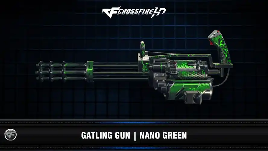 cfhd皮肤展示:加特林机枪 先遣者