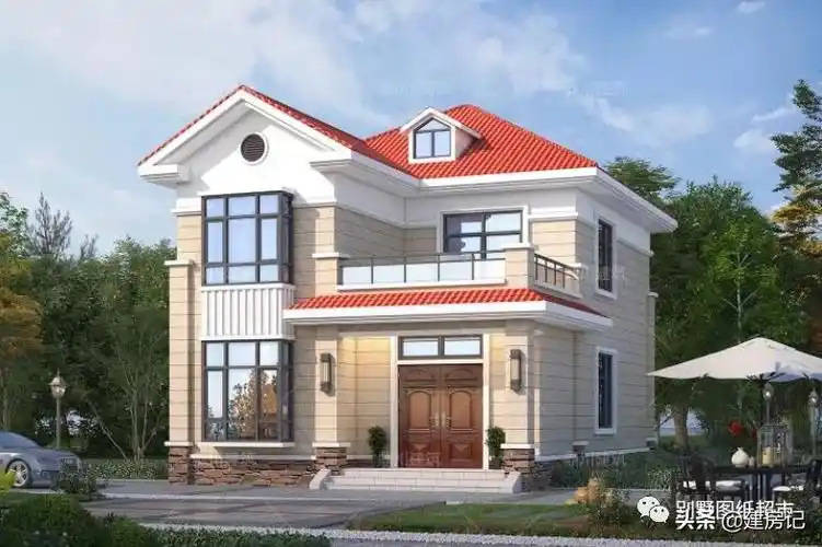 四川4款二层农村别墅,占地适中,造价实惠,建栋好房回村过年