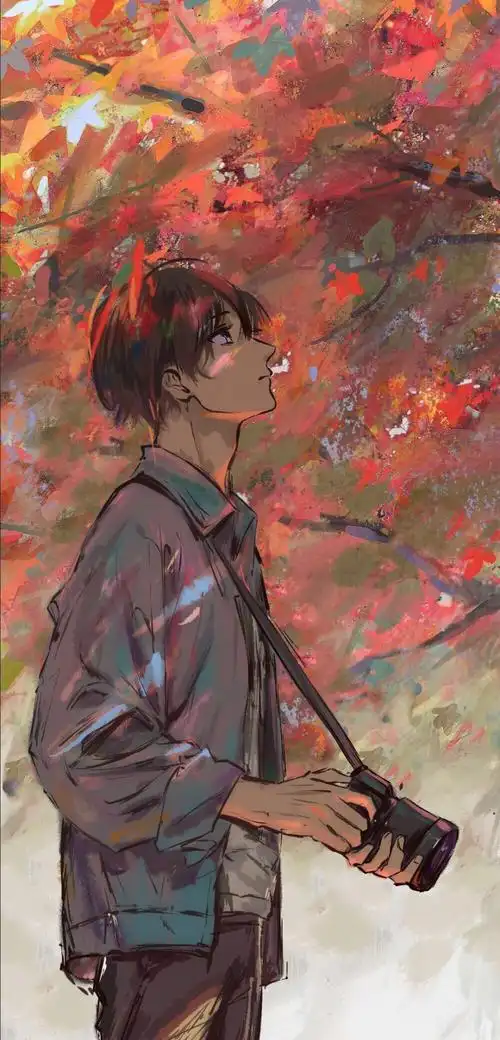 动漫壁纸- 手绘插画/漫画少年/可爱卡通/旧漫壁纸/锁屏屏保/聊天背景