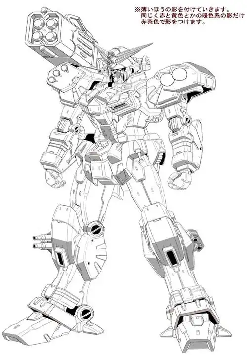 动漫机甲战士怎么画教你机甲绘制的基础技法