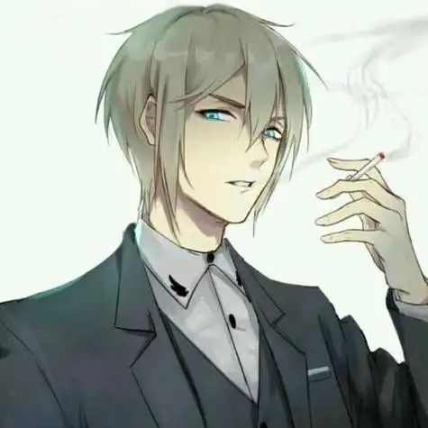 qq男生吸烟动漫头像 动漫头像图片大全 -【爱个性】