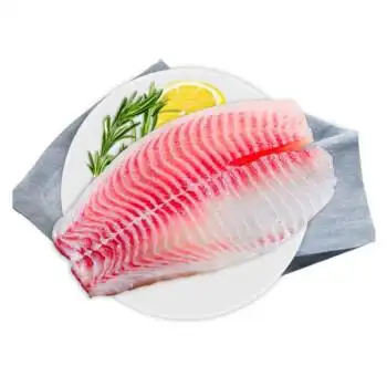 新鲜生鲷鱼片冷冻罗非鱼块去皮罗非鱼冰鲜生鱼片海鲜水产3斤装