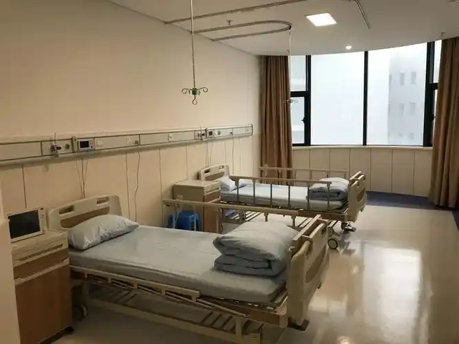瓯江口院区隔离病房内景