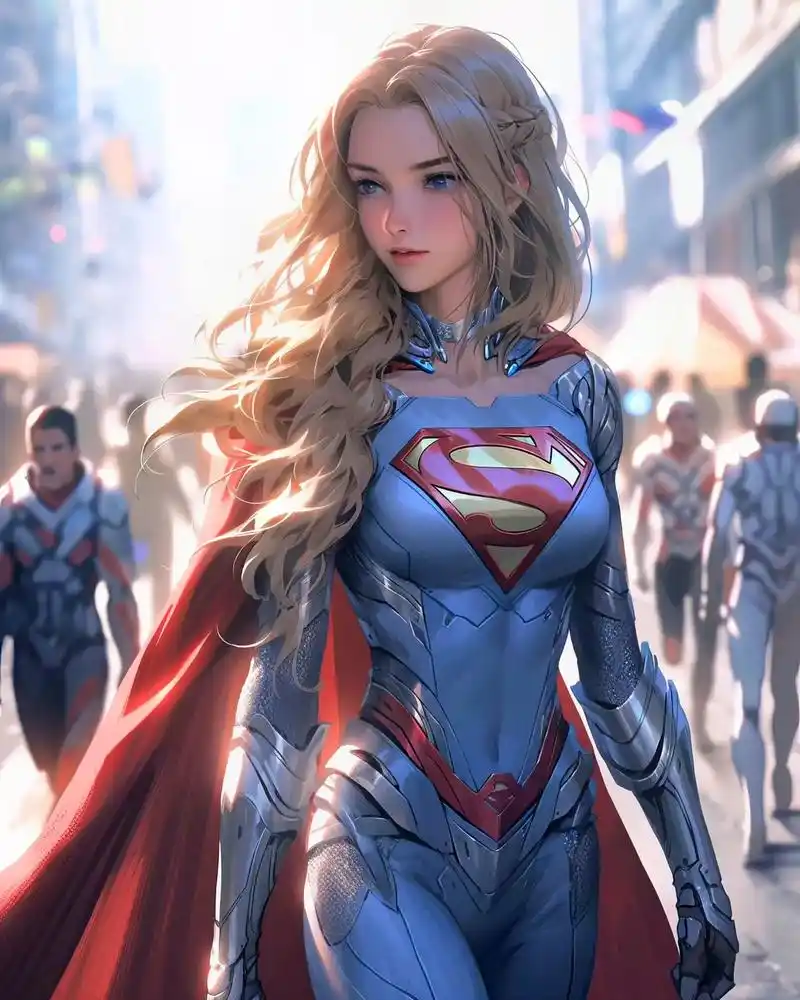 女超人准备飞得比以往任何时候都更高~#动漫 #好图分享 - 抖音