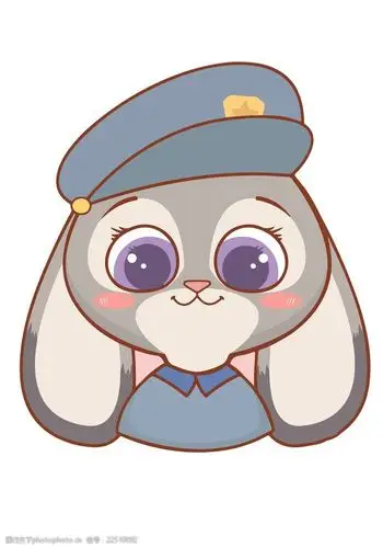 动物城 兔子朱迪 朱迪 兔子 可爱 卡通 大眼 设计 动漫动画 动漫人物
