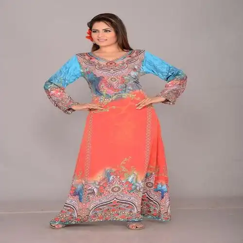 优雅的派对服装设计师摩洛哥 kaftan unseched 夹克