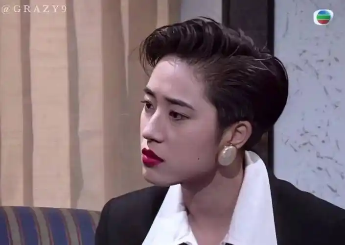 港剧《巨人》陈法蓉短发飒爽 万梓良商界大亨 林俊贤奸诈大反派_乐言