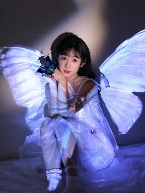 蝴蝶少女来啦03法式氛围感写真