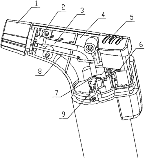 一种打火机点火枪排多余丁烷气结构的制作方法