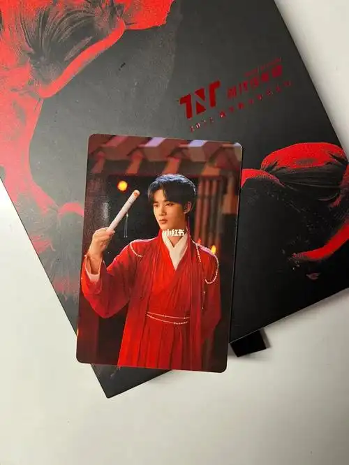 四公循梦生写  图中有的都出22丁程鑫单人款古装红衣小卡毛衣托脸小卡