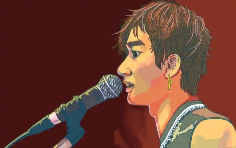 【procreate】黄家驹的插画练习