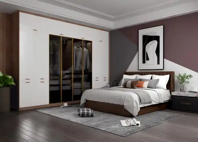 主卧做一排的定制衣柜找哪家做好? - 知乎