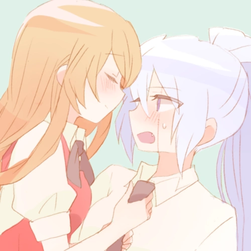 みゆあら p站 二次元 插画 少女 动漫 恶魔之谜 英纯恋子 番场真夜 id