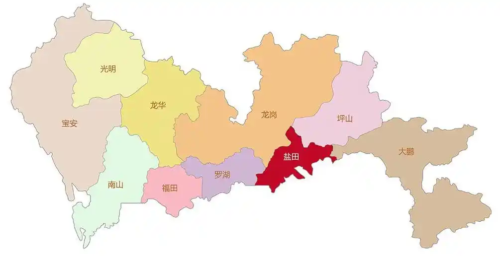 深圳行政区划代码是:440300.