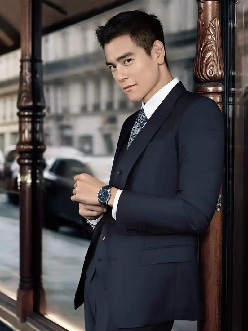 彭于晏,我的正能量偶像彭于晏,浪琴表优雅形象大使.