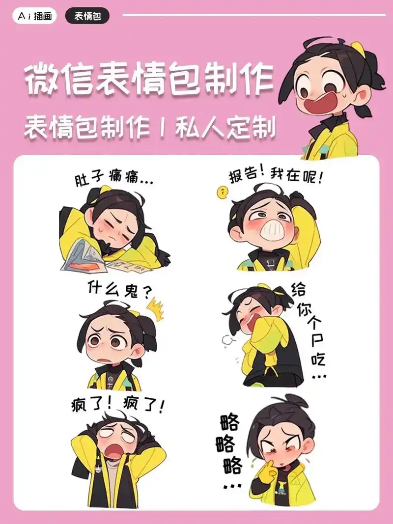 微信表情包制作分享.各种好玩的mj表情包制作|附上详细教程, - 抖音