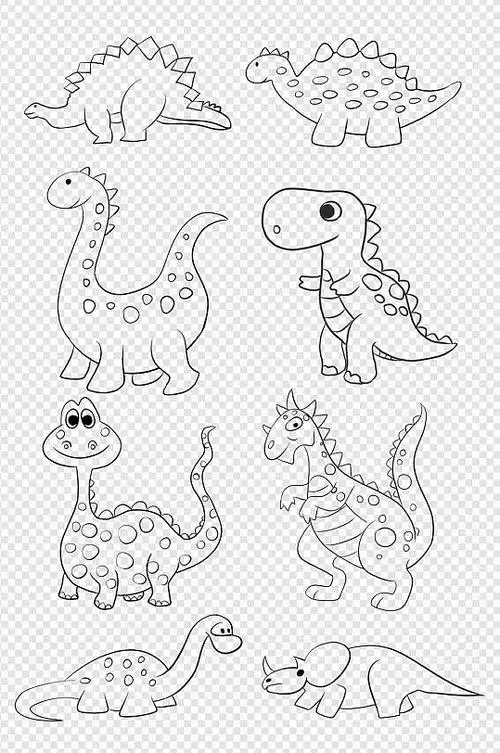 恐龙漫画图片-恐龙漫画素材下载-众图网